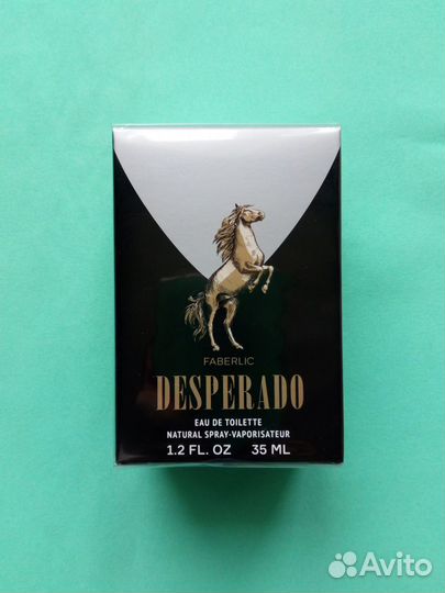 Мужская туалетная вода Desperado 35мл Faberlic