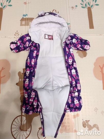 Зимний комбинезон для девочки 74р