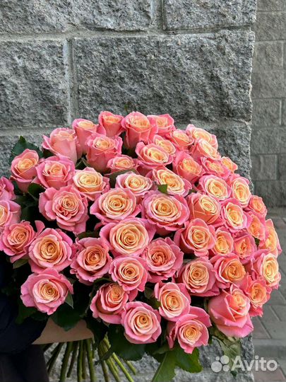 Роза микс 50 см