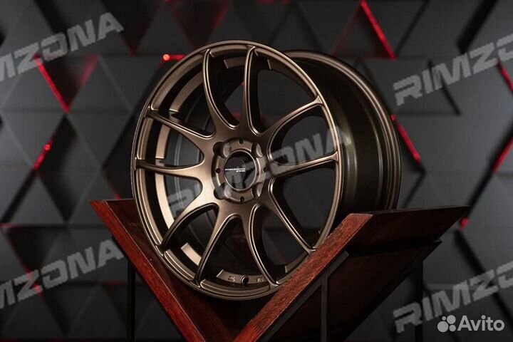 Литой диск work R17 5x114.3