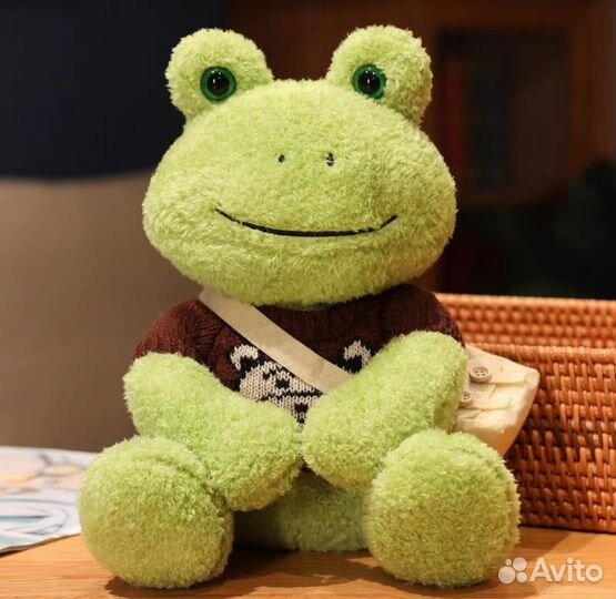 Лягушка Лалафанфан-Lalafanfan-Мягкая игрушка