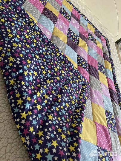Одеяло лоскутное 110*140