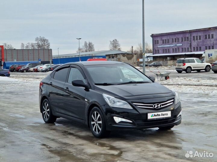 Hyundai Solaris 1.6 AT, 2014, 154 500 км