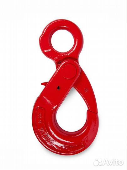 Крюк самозакрывающийся с проушиной 12,5т