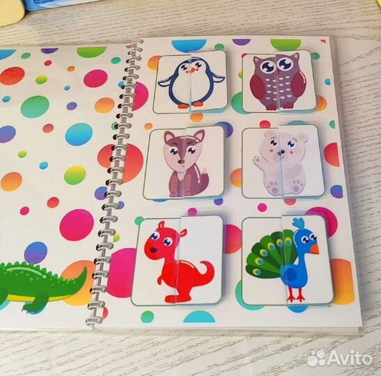 Мои первые пазлы - половинки