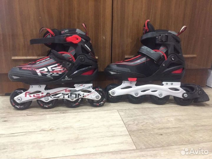 Роликовые коньки Reaction Rainbow