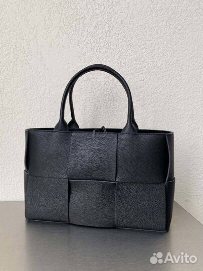 Сумка женская Bottega Arco Tote bag черная А4