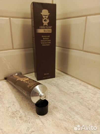 Гель для укладки тёмных волос Barba Italiana