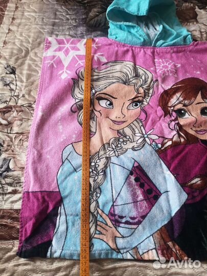 Полотенце-накидка пляжное детское