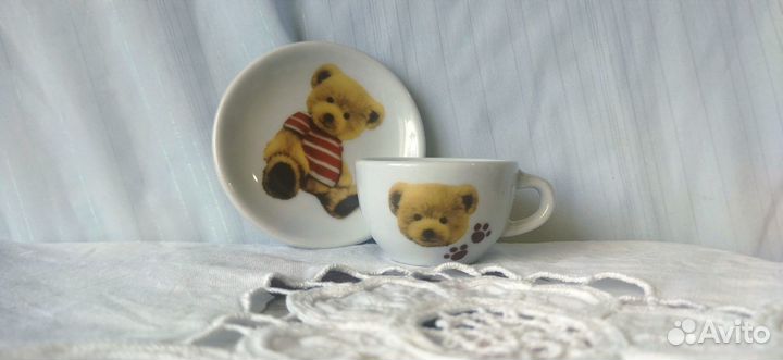 Набор детской фарфоровой посуды