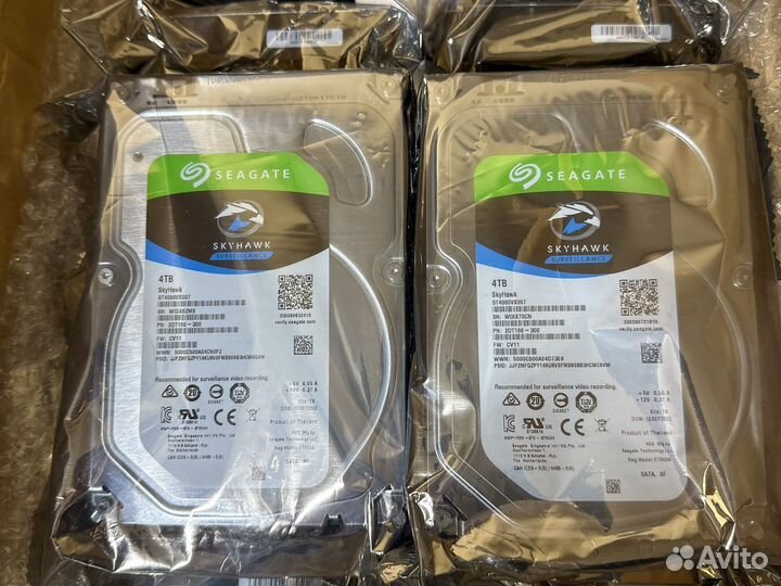 4 тб Жесткий диск Seagate SkyHawk