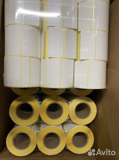 Термоэтикетки самоклеющиеся Озон и т д