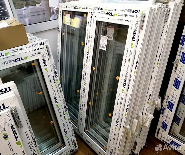 Окна 600х1200 мм пластиковые