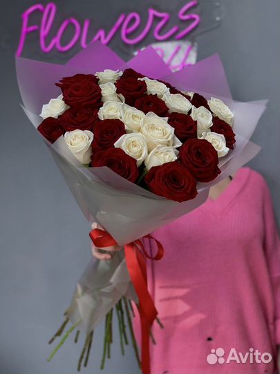 Роза, букеты, опт Flowers124