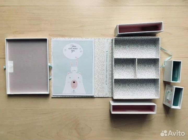 Альбом шкатулка первый год малыша Мамино сокровище