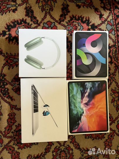 Коробки от техники apple