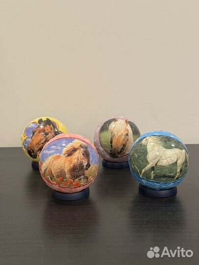 3D Пазл ravensburger лошади