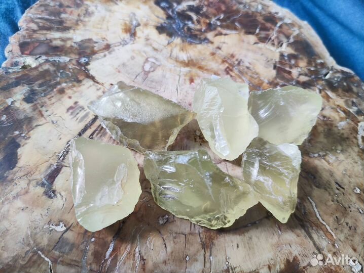 Цитрин выколки необработанные