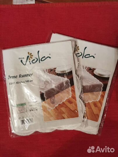 Дорожки на стол кружевные