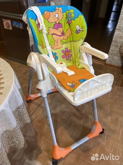 Стульчик для кормления Chicco Polly 2-in-1