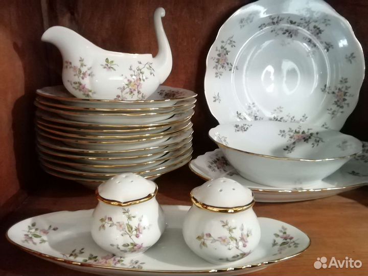 Столовый сервиз. Дулевский фарфор