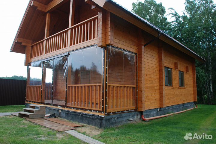 Мягкие окна для беседок, веранд