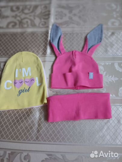 Шапки детские для девочек