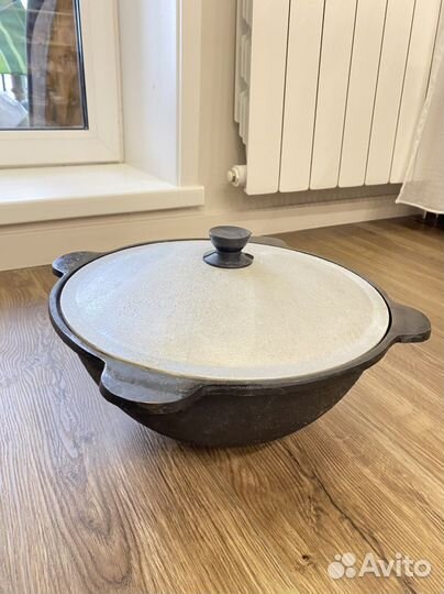 Казан чугунный 6 литров