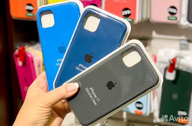 Чехол Silicone Case iPhone 11 (42 цвета)