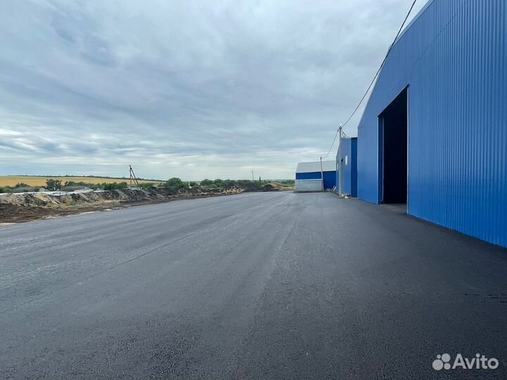 Асфальтирование зернохранилищ