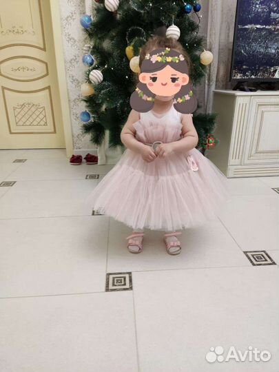 Детское нарядное платье