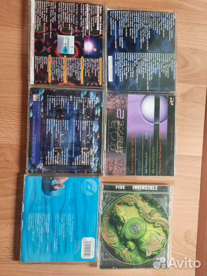 GOA,trans cd диски.2000-е г