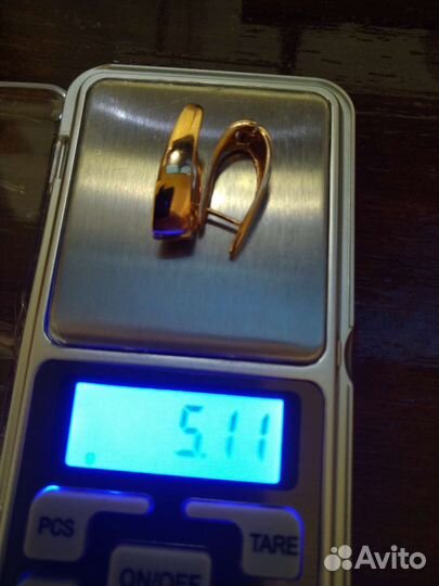 Золотые серьги СССР