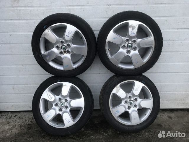 Колеса 225/50R17 Шкода Октавия А5