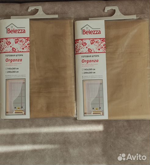 Ламбрекен Штора тюль органза