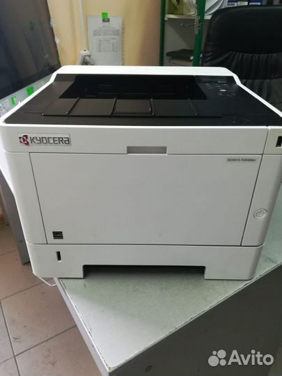 Мощный принтер лазерный Kyocera ecosys P2040dn
