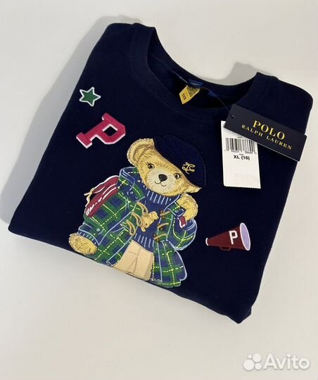 Свитшот Polo Ralph Lauren bear оригинал