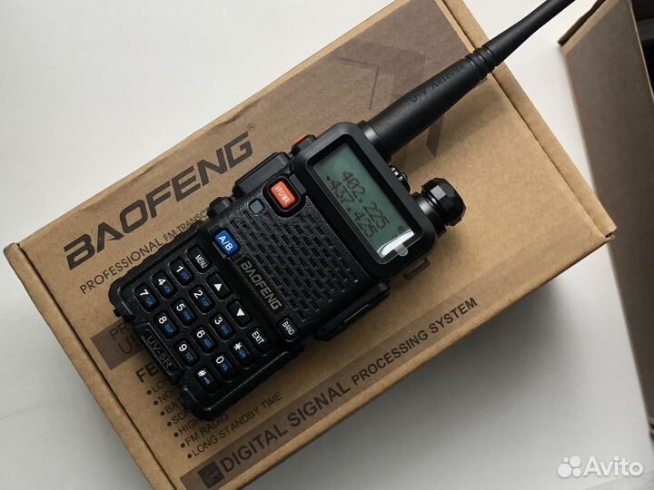 Новая рация Baofeng UV-5R (5W) с Гарнитурой