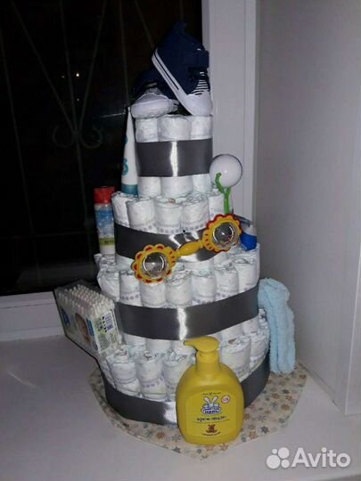 Торт из памперсов