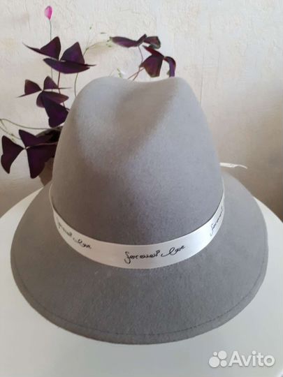 Шляпа фетровая женская