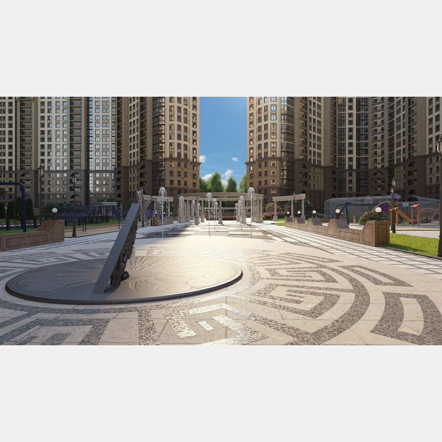 2-к. квартира, 81,3 м², 2/23 эт.