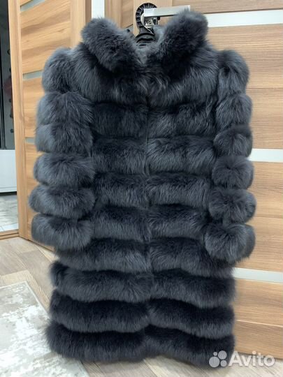 Шуба из песца