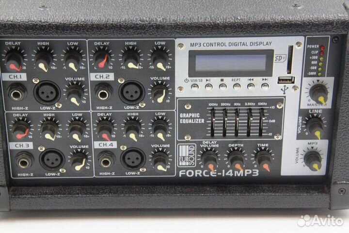 Микшерный пульт eurosound force-14MP3