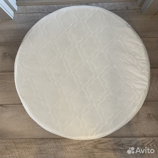 Матрас круглый в кроватку-трансформер