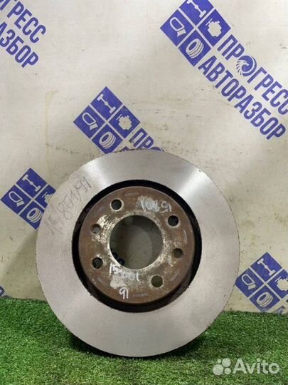 Тормозной диск передний левый Peugeot 406 седан