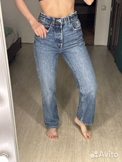 Джинсы zara 34