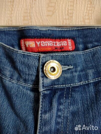 Женские джинсовые бриджи