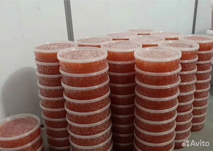 Икра кеты фасовка 250 гр и 500 гр