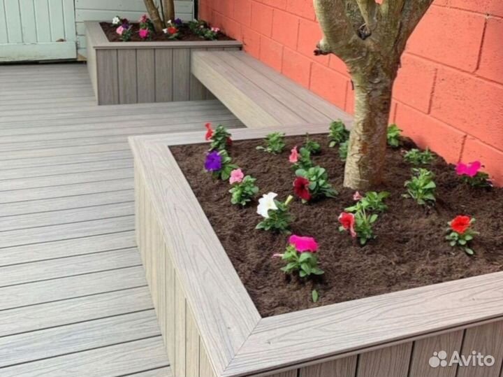 Террасная доска дпк тиснение