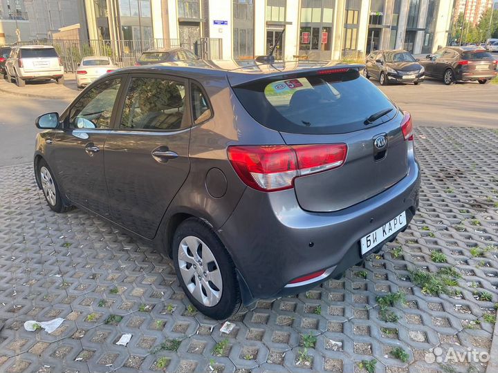 Аренда Kia Rio 2017